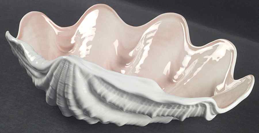 Nautilus Coral Large Fruit Bowl by Wedgwood-1