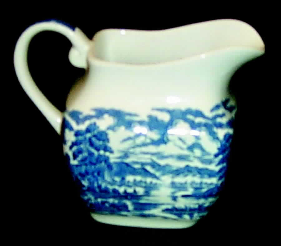 Lochs of Scotland Blue Creamer by Wedgwood-1