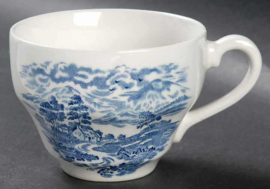 Lochs of Scotland Blue Flat Cup by Wedgwood-1