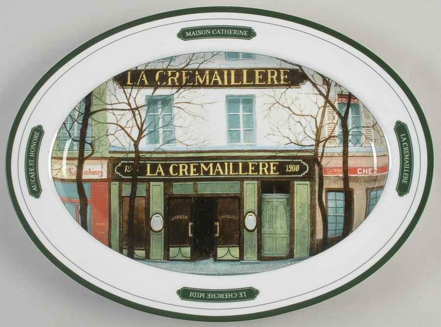 Les Bistro Collection 16" Oval Serving Platter by Williams-Sonoma-1