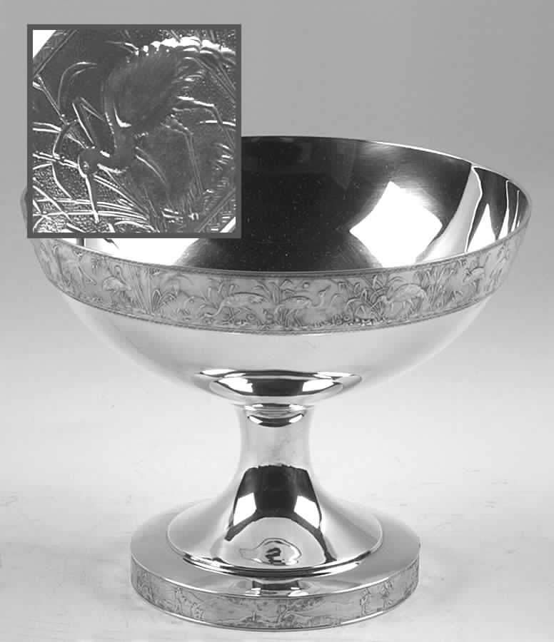Japanese (Sterling, 1874, Hollowware) Centerpiece/Fruit Stand by Whiting Manf Co-1