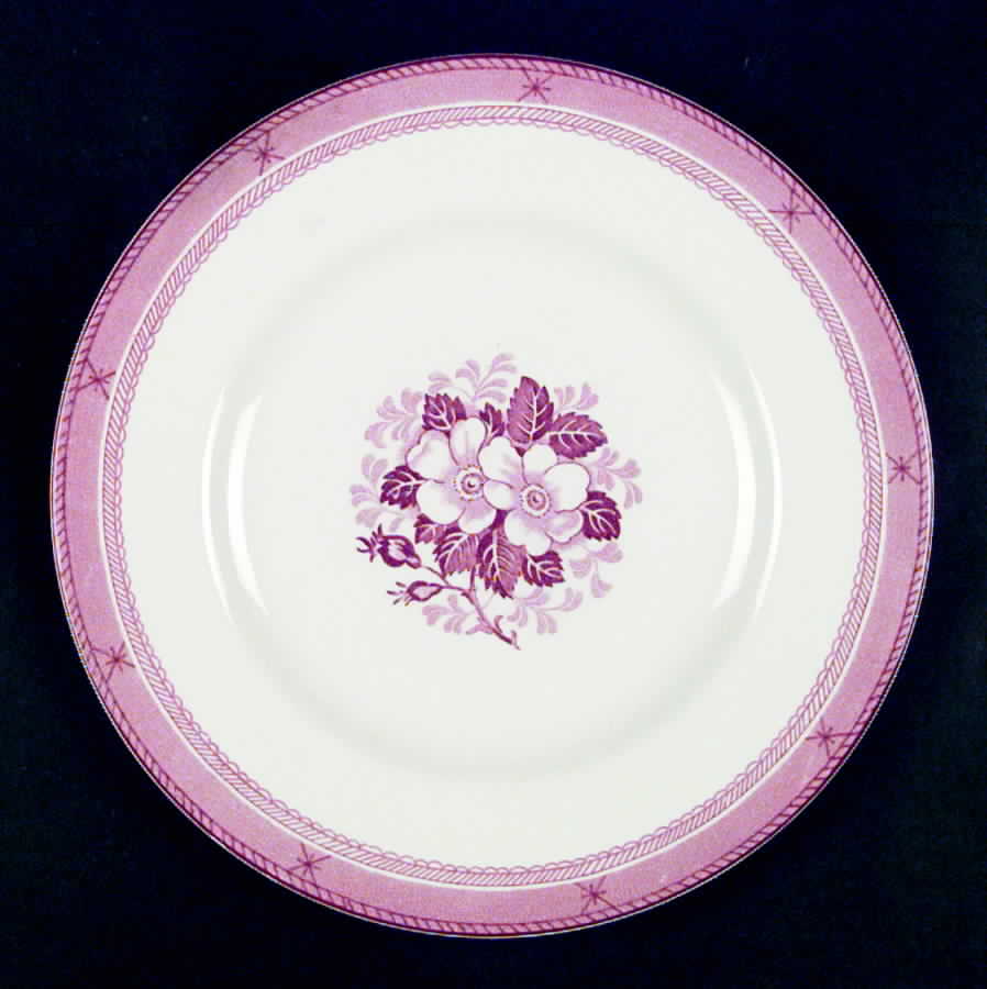 Stirling Pink Dinner Plate by Wood & Sons-1