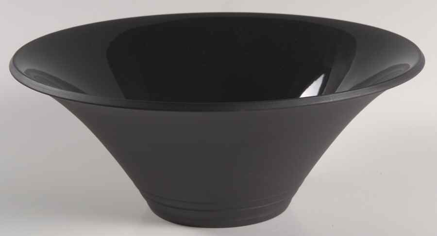 Nick Munro Jasper Collection Black 9" All Purpose Serving Bowl by Wedgwood-1