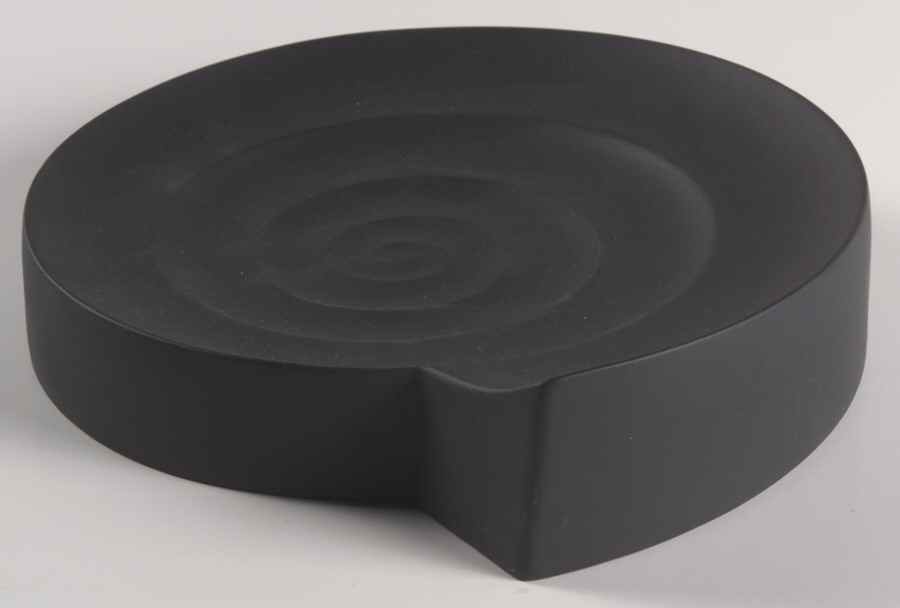 Nick Munro Jasper Collection Black 8" Round Ashtray by Wedgwood-1