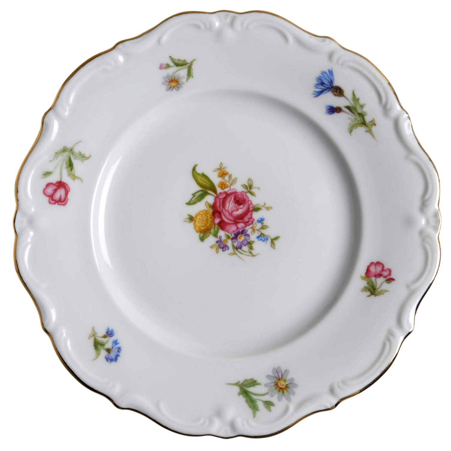 Mignon (Gray-Green Backstamp) Salad Plate by Winterling - Bavaria-1