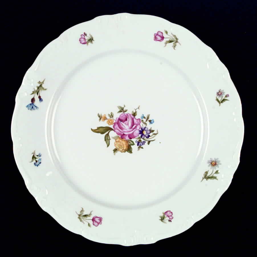 Mignon (Gray-Green Backstamp) Dinner Plate by Winterling - Bavaria-1