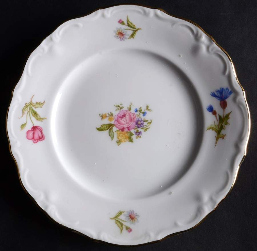 Mignon (Gray-Green Backstamp) Bread & Butter Plate by Winterling - Bavaria-1
