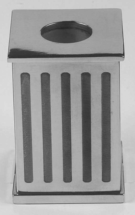 Contrasts Accessories Low Pewter Candlestick by Wedgwood-1