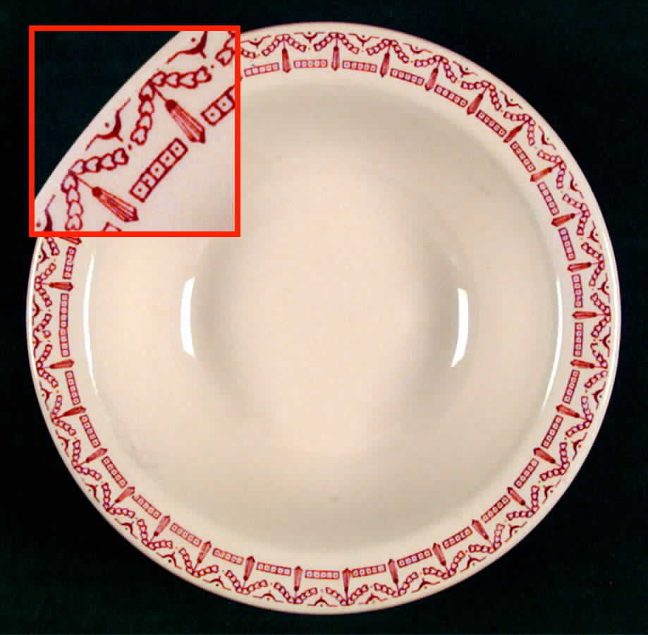 WAL8 Rim Cereal Bowl by Wallace (American)-1