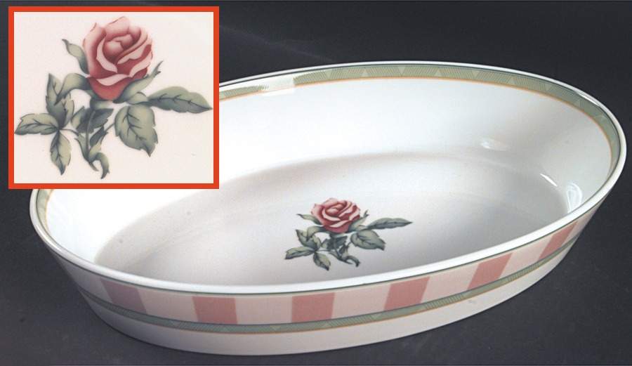 English Cottage 12" Souffle by Wedgwood-1