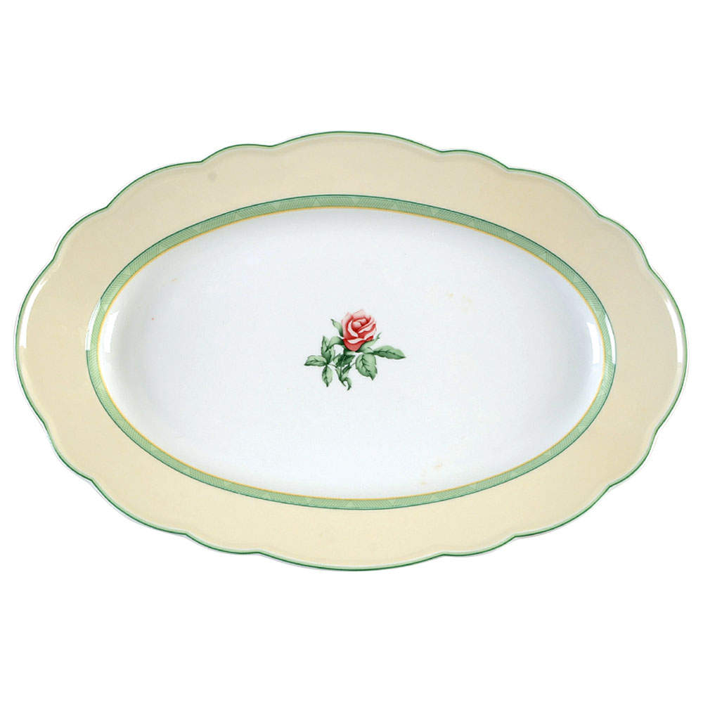 English Cottage 15" Oval Serving Platter by Wedgwood-1