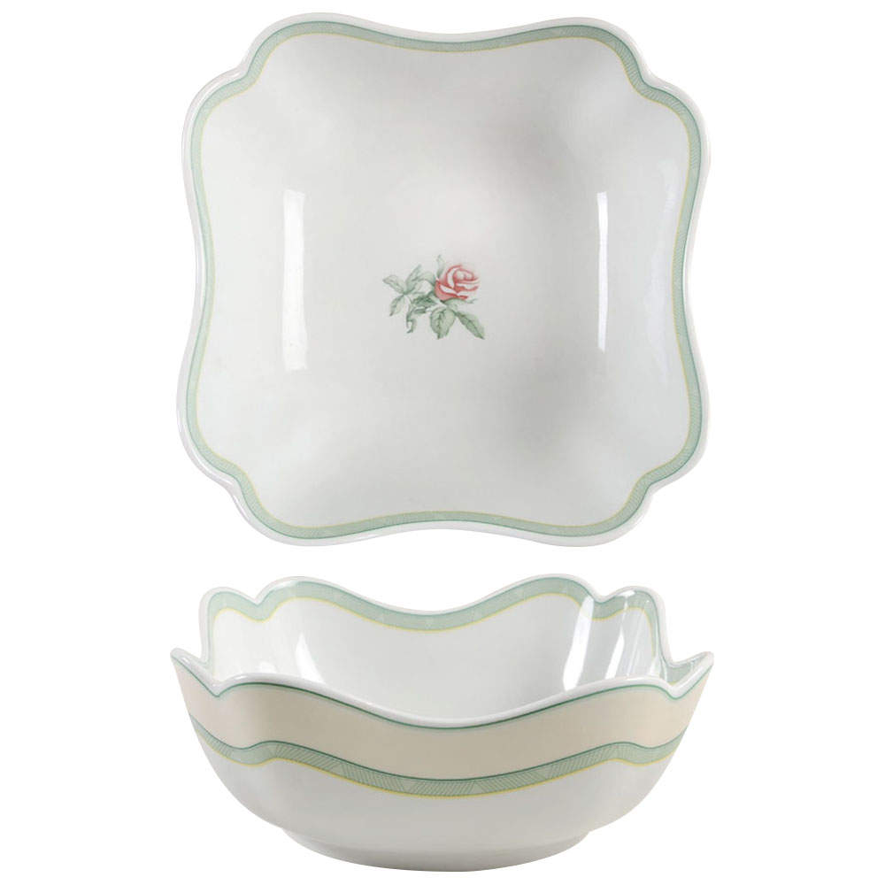 English Cottage 8" Square Vegetable Bowl by Wedgwood-1