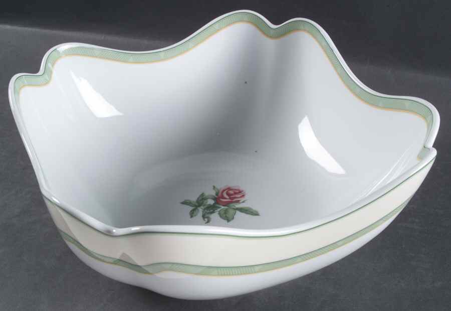 English Cottage 9" Square Salad Serving Bowl by Wedgwood-1