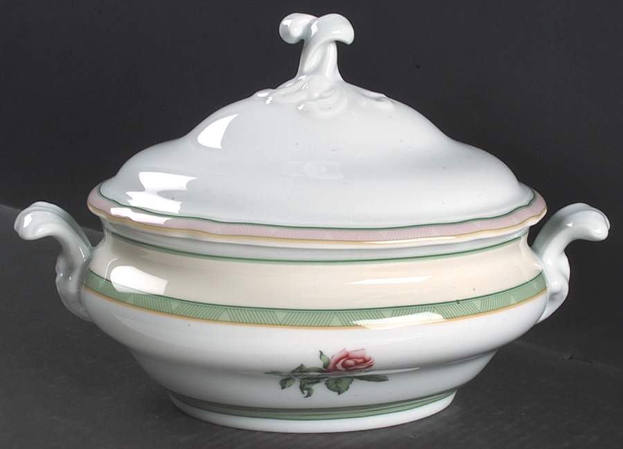 English Cottage Oval Covered Vegetable by Wedgwood-1