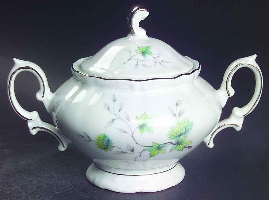 Dynasty Sugar Bowl & Lid by Winterling - Bavaria-1
