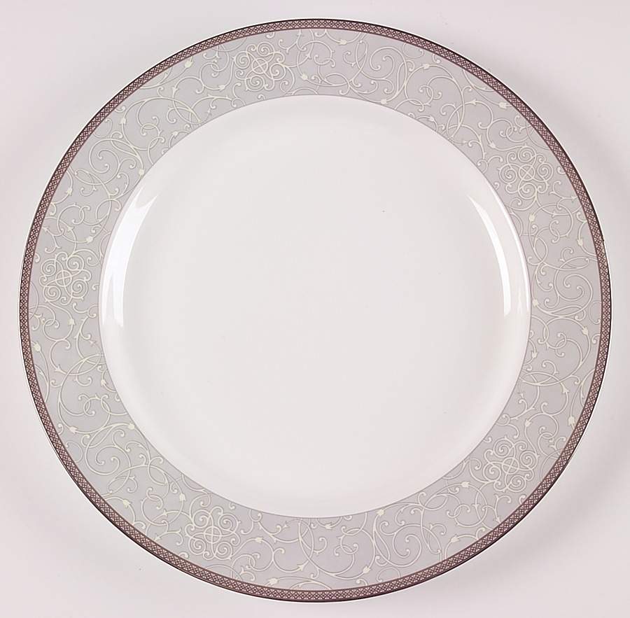 Celestial Platinum 13" Chop Plate (Round Platter) by Wedgwood-1