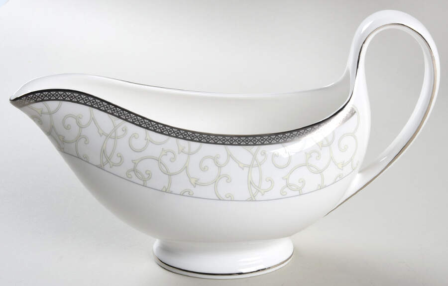 Celestial Platinum Gravy Boat by Wedgwood-1