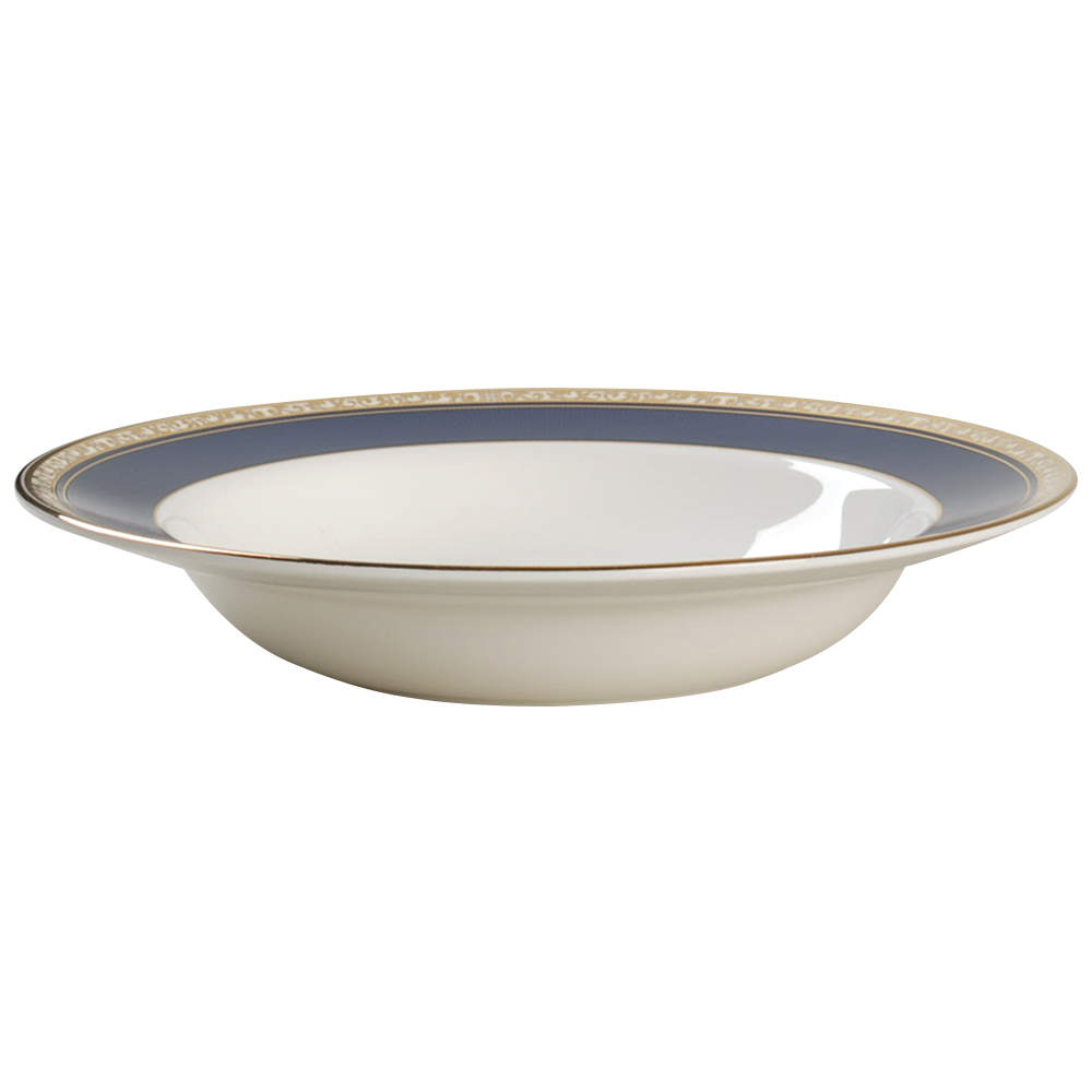Rococo Rim Soup Bowl by Wedgwood-1