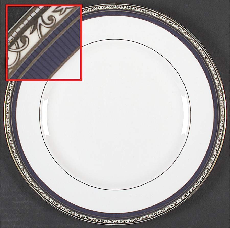 Rococo Dinner Plate by Wedgwood-1