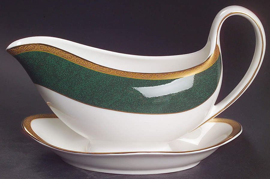 Sherwood Gravy Boat & Underplate by Wedgwood-1