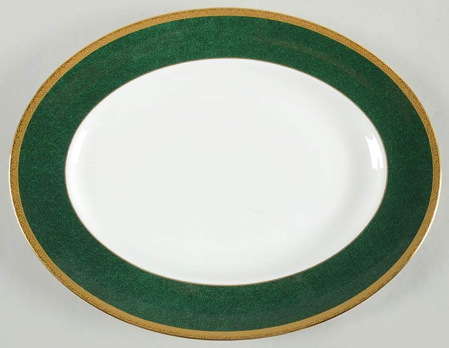 Sherwood 14" Oval Serving Platter by Wedgwood-1