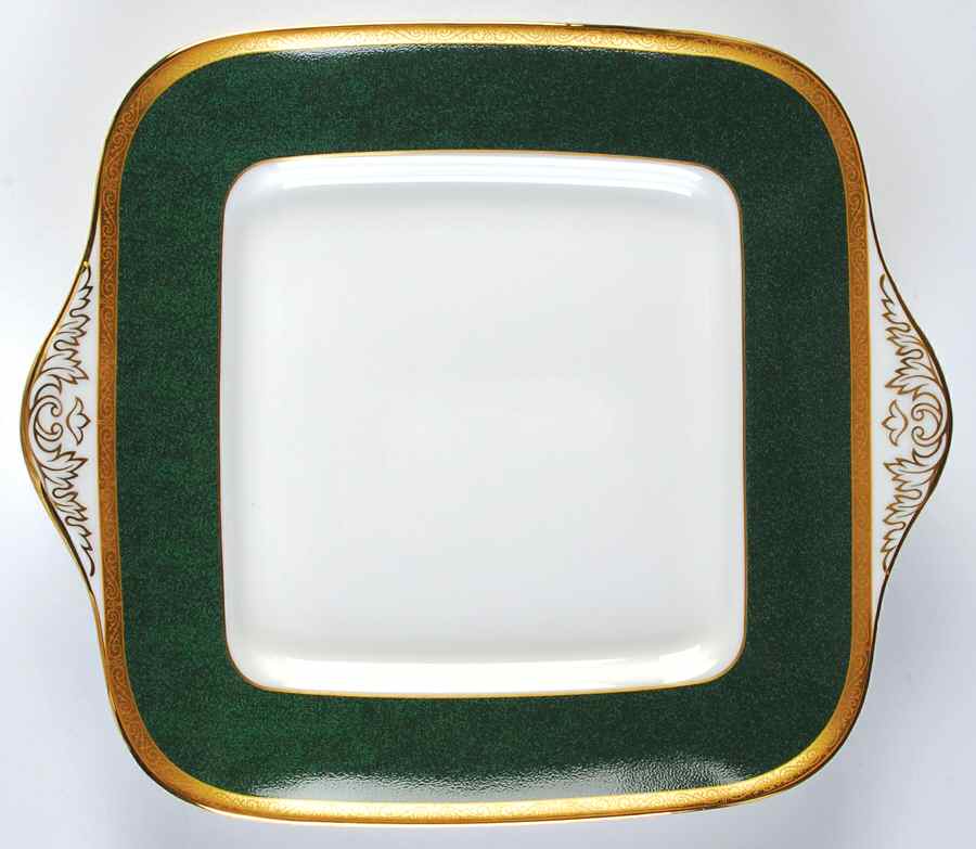 Sherwood Square Handled Cake Plate by Wedgwood-1