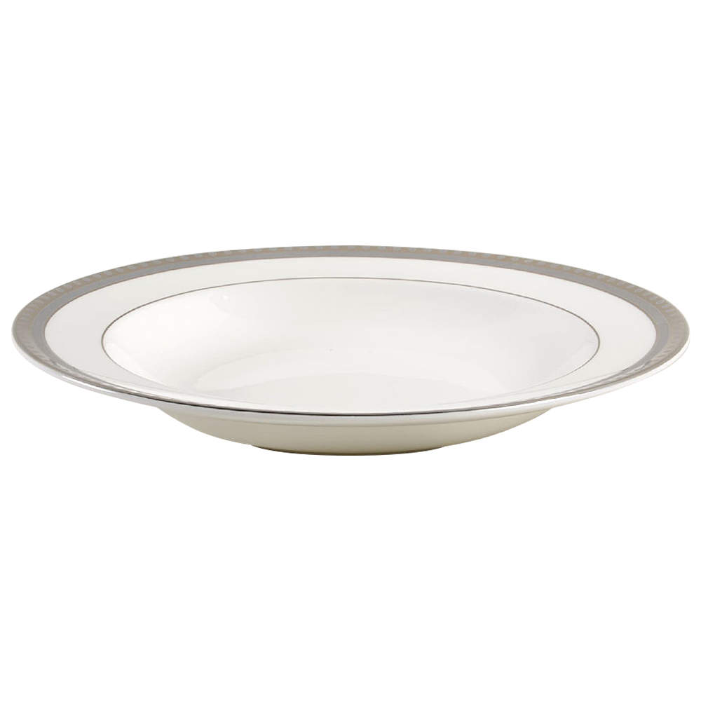 Unity Platinum Large Rim Soup Bowl by Wedgwood-1
