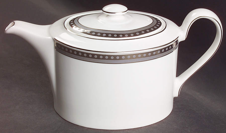 Unity Platinum Teapot & Lid by Wedgwood-1