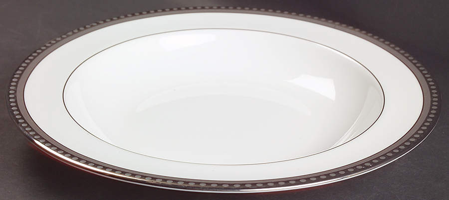Unity Platinum 11" Individual Pasta Bowl by Wedgwood-1