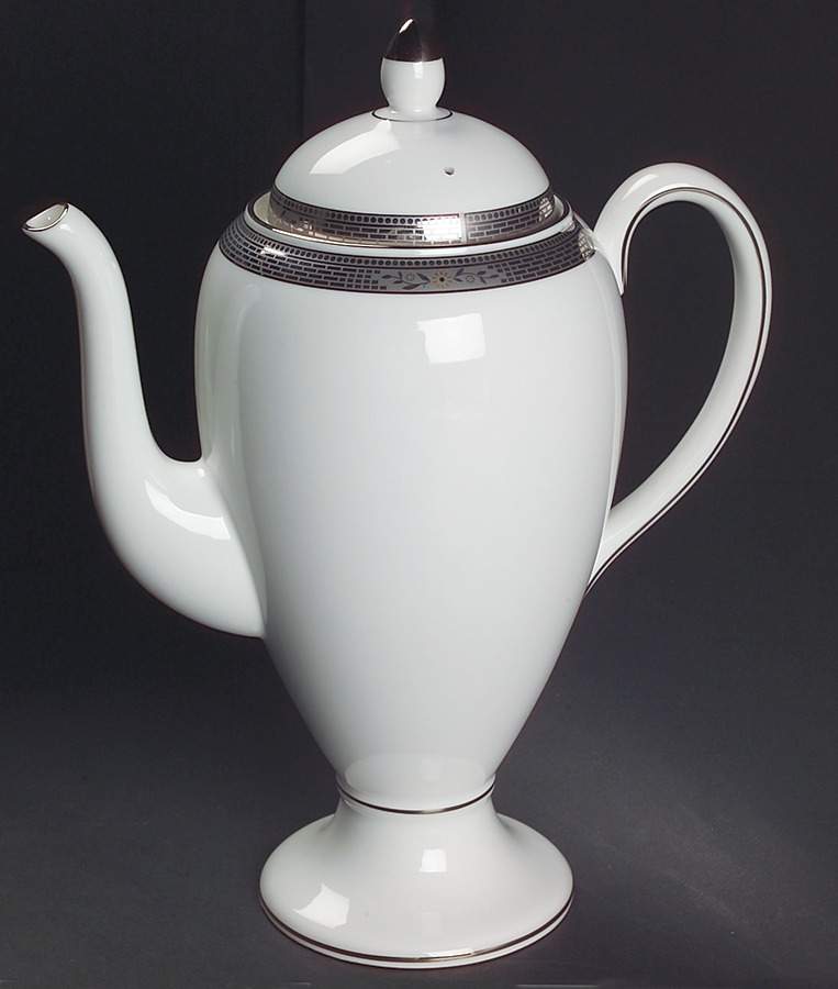 Marcasite Coffee Pot & Lid by Wedgwood-1