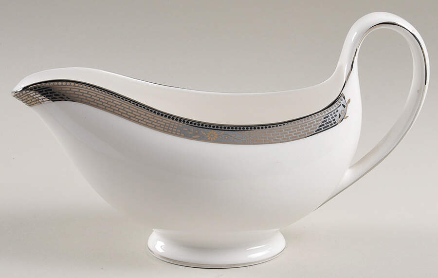 Marcasite Gravy Boat by Wedgwood-1