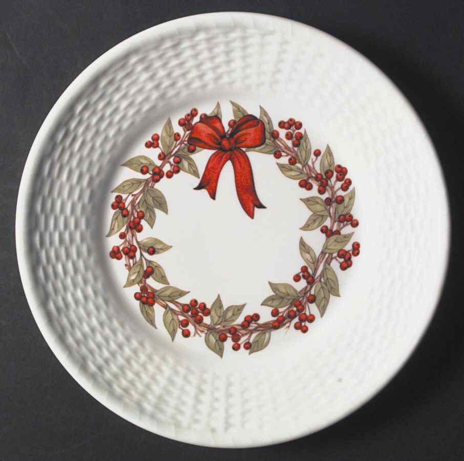Nantucket Christmas Salad Plate by Wedgwood-1