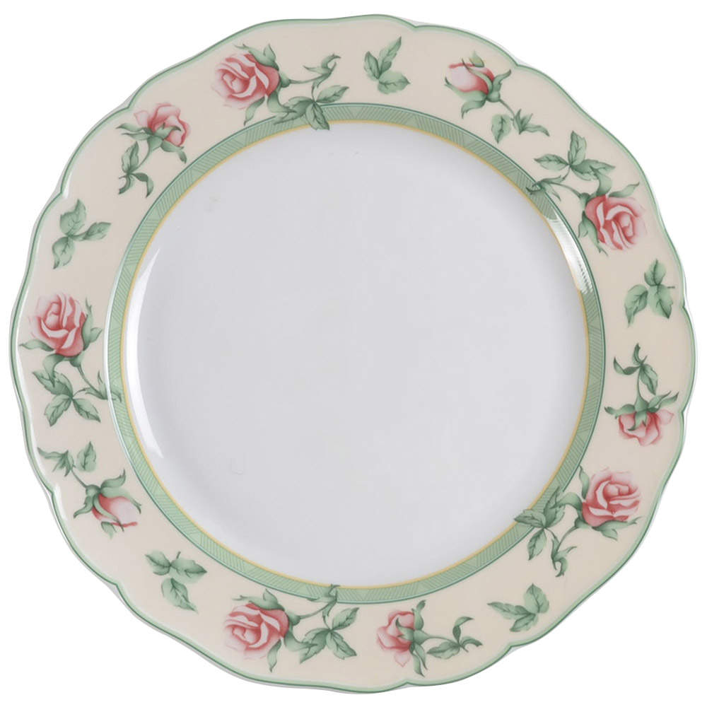 English Cottage Rose Dinner Plate by Wedgwood-1