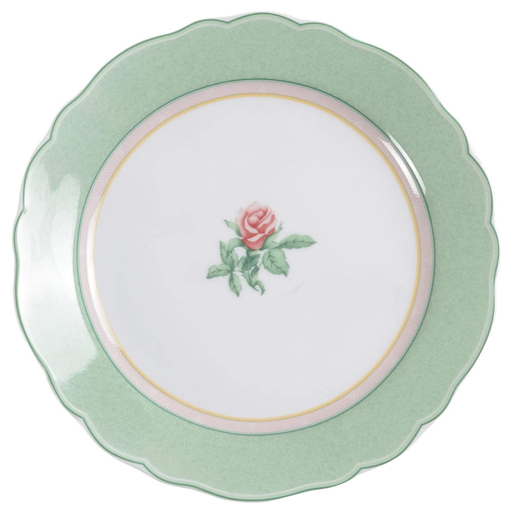 English Cottage Mist Salad Plate by Wedgwood-1
