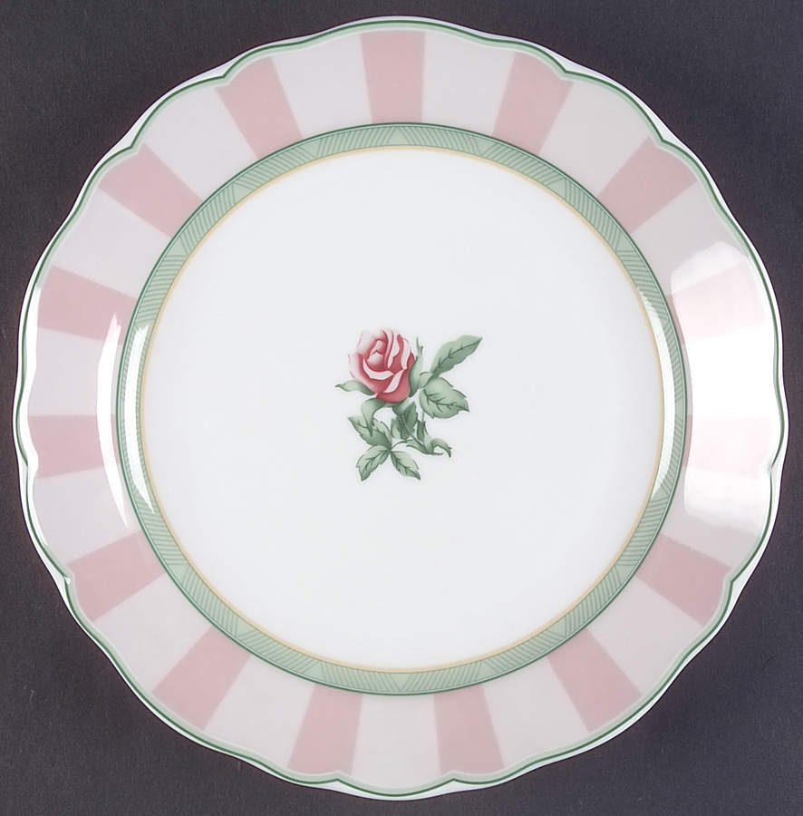 English Cottage Peppermint Salad Plate by Wedgwood-1