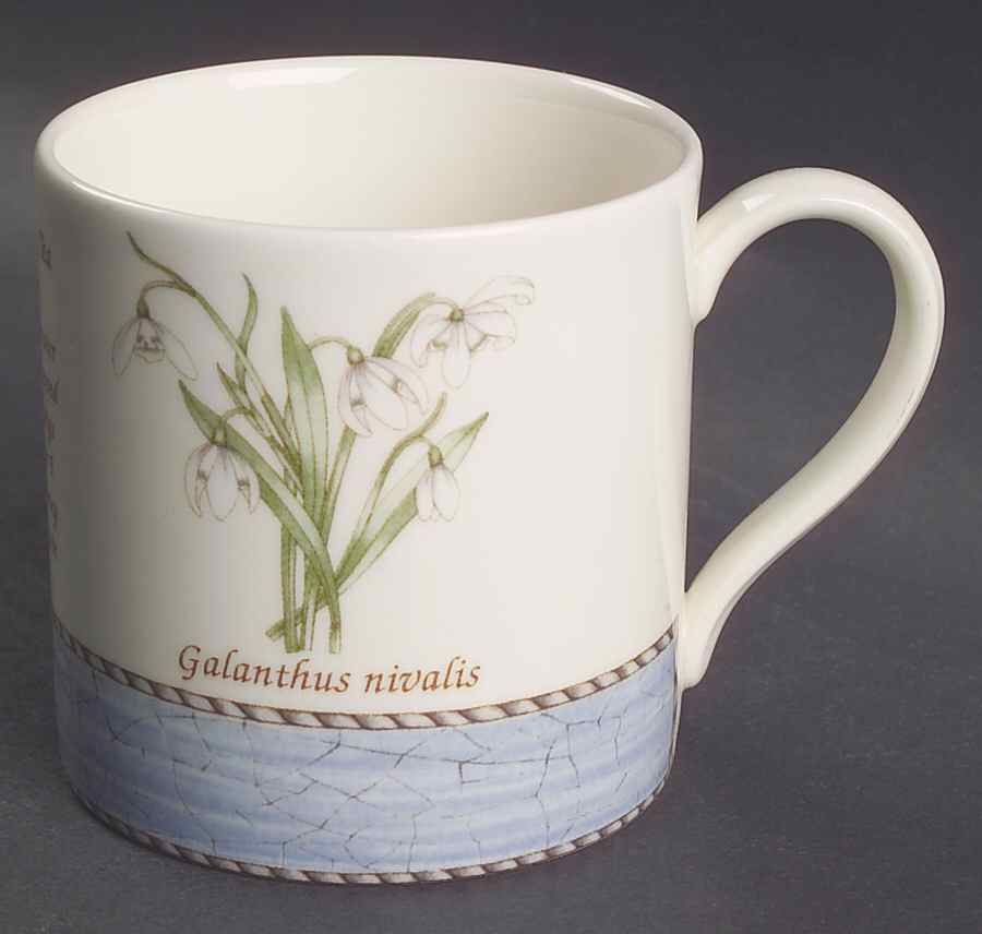Sarah's Garden Snowdrop Mug by Wedgwood-1