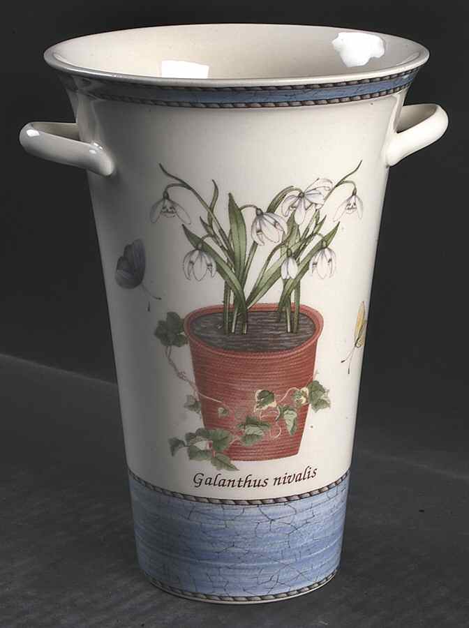 Sarah's Garden Snowdrop 7" Vase by Wedgwood-1