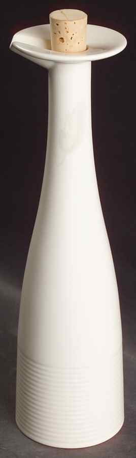 Paul Costelloe Cream Oil/Vinegar with Cork Stopper by Wedgwood-1
