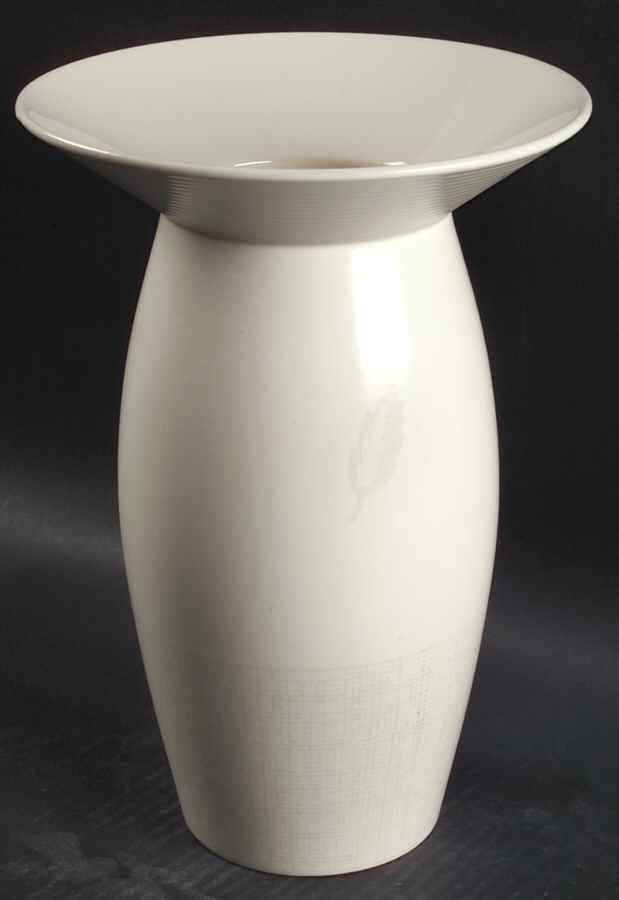 Paul Costelloe Cream 10" Vase by Wedgwood-1