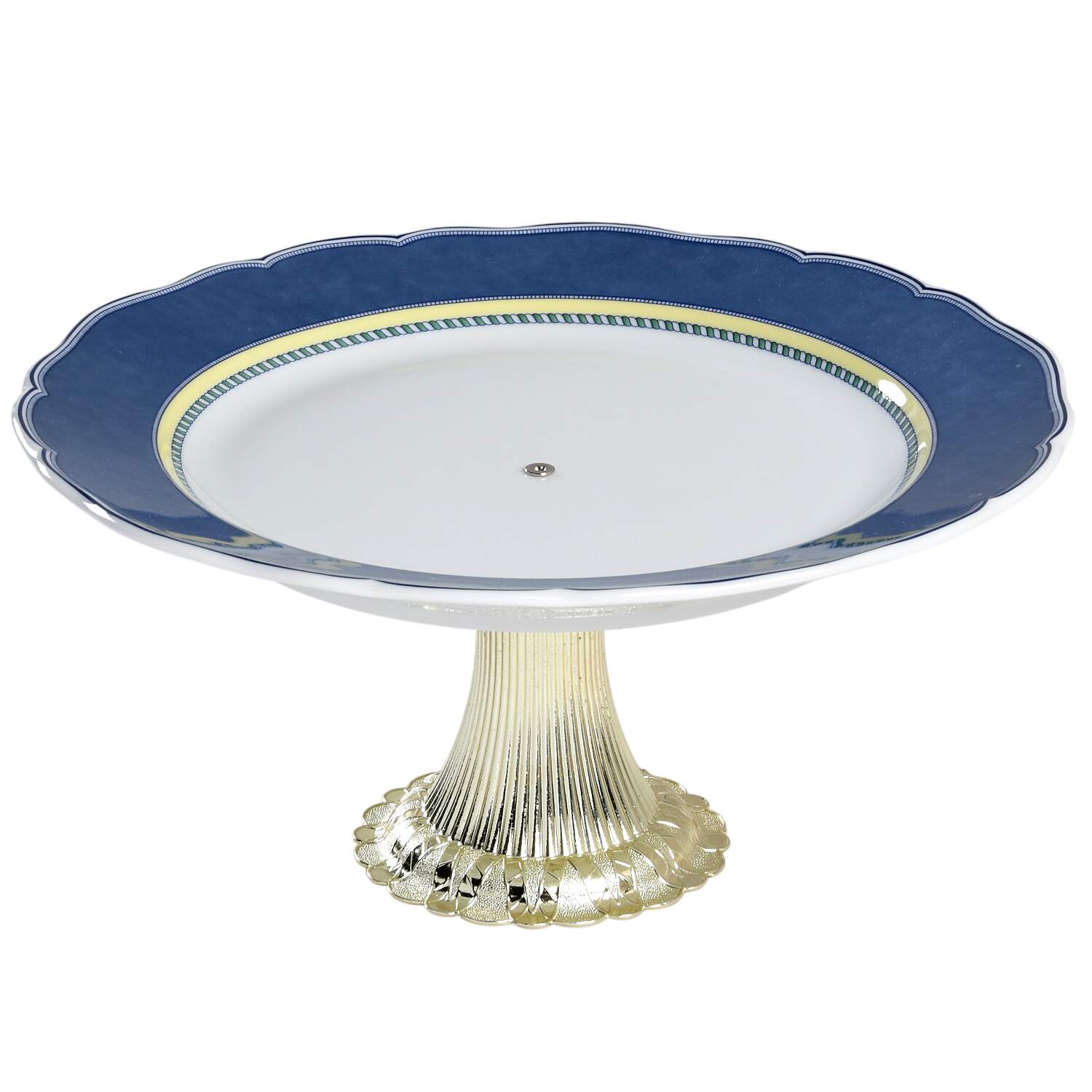 Classico Cake Stand with 4"-5" Metal Pedestal  Hc by Wedgwood-1