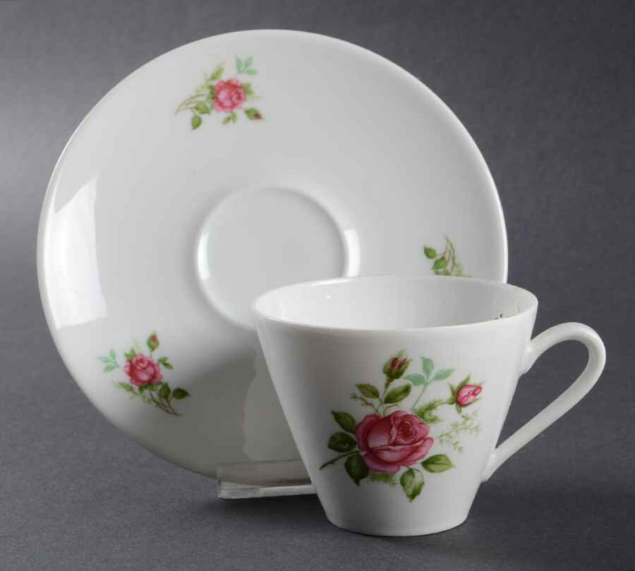 WIG491 Flat Cup & Saucer Set by Winterling - Bavaria-1