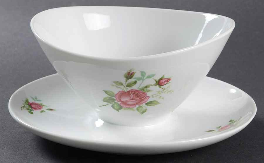WIG491 Gravy Boat with Attached Underplate by Winterling - Bavaria-1