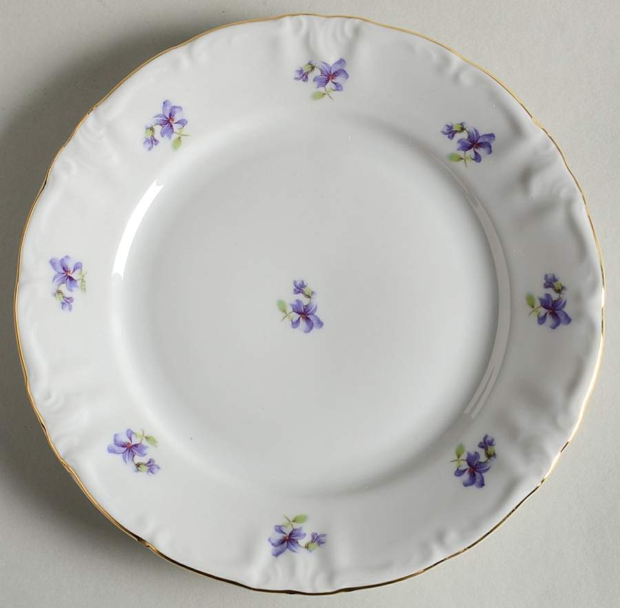 Remembrance Salad Plate by Winterling - Bavaria-1