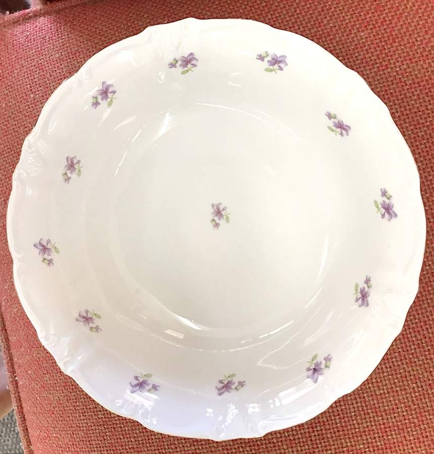Remembrance 8" Round Vegetable Bowl by Winterling - Bavaria-1