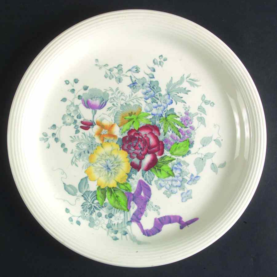 Bouquet Dinner Plate by Wood & Sons-1