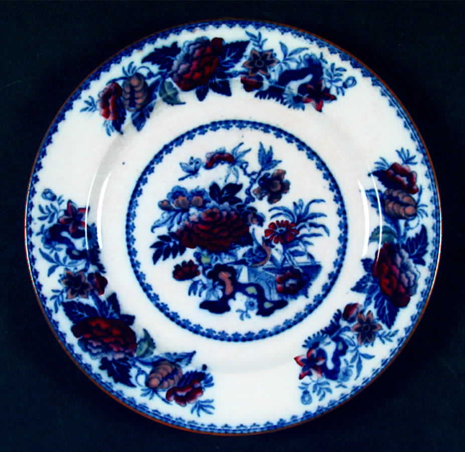 Bullfinch Blue Multicolor Luncheon Plate by Wedgwood-1