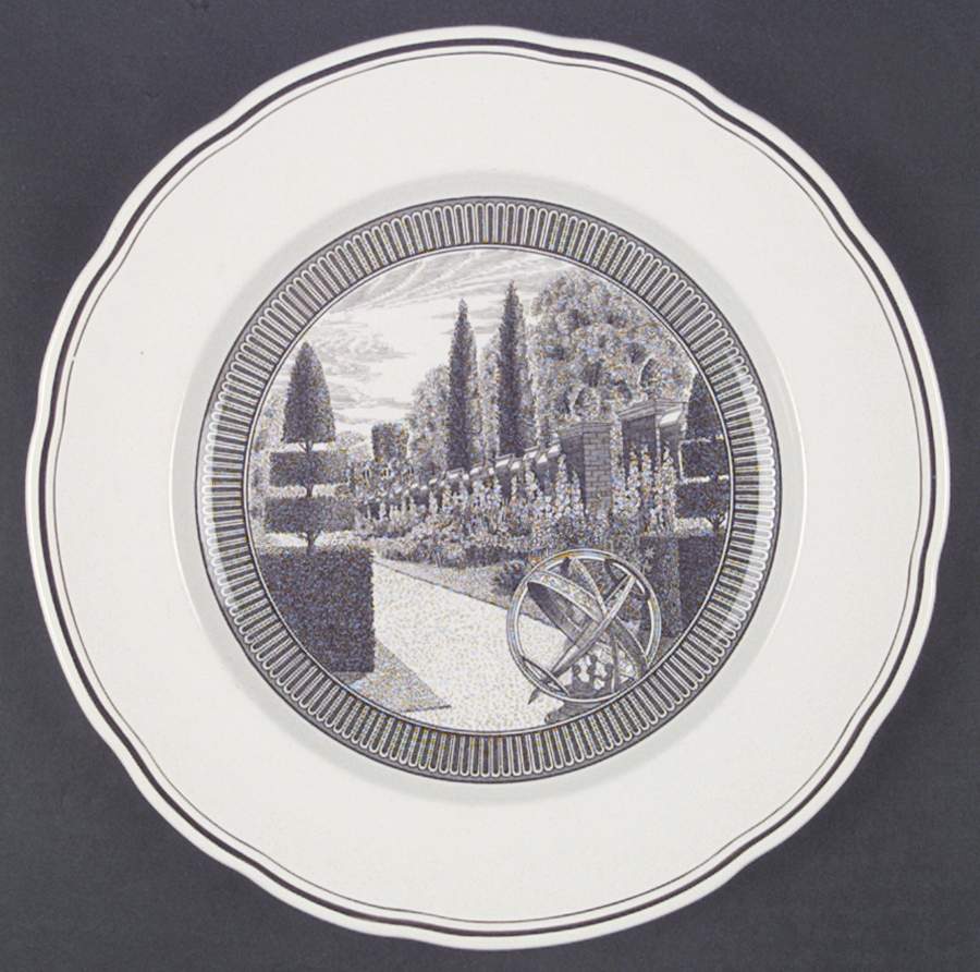 The Garden Club of America Dinner Plate by Wedgwood-1