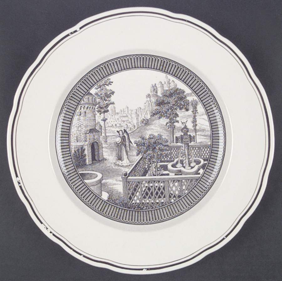 The Garden Club of America Dinner Plate by Wedgwood-1