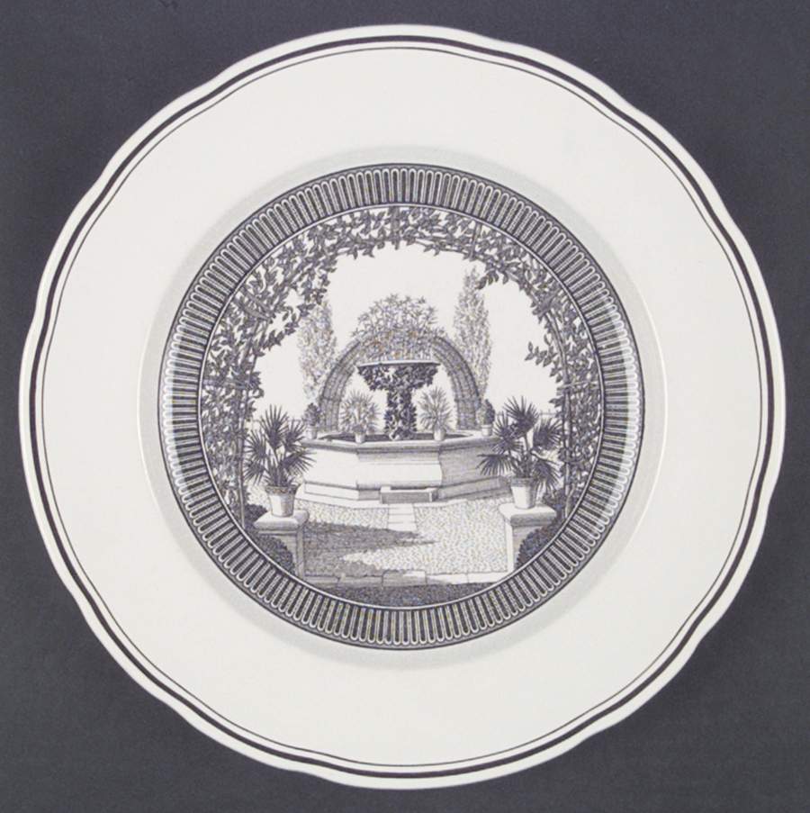 The Garden Club of America Dinner Plate by Wedgwood-1