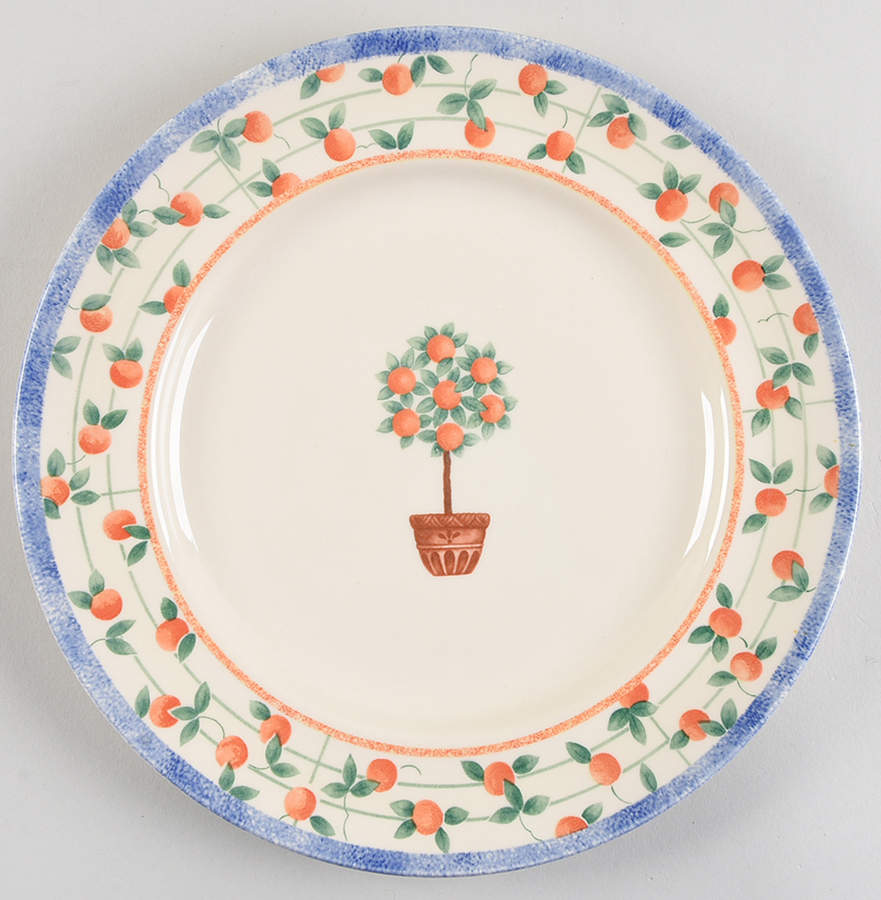 Orangery Dinner Plate by Wood & Sons-1